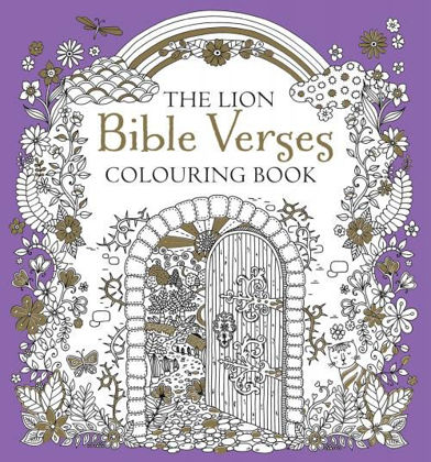 Picture of Lion verse-by-verse colouring book