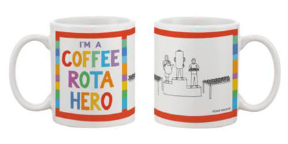 Picture of Heroes of the coffee rota mug