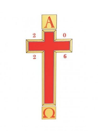 Picture of Paschal transfer - Alpha omega Red cross