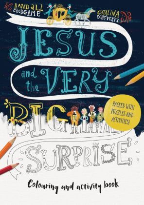 Picture of Jesus and the very big surprise colouring book