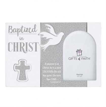 Picture of Baptized In Christ Photo Frame 9x6"