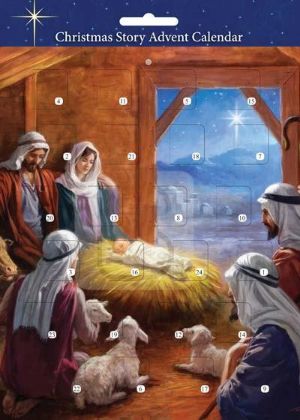 Picture of Stable Scene (A4 advent calendar)