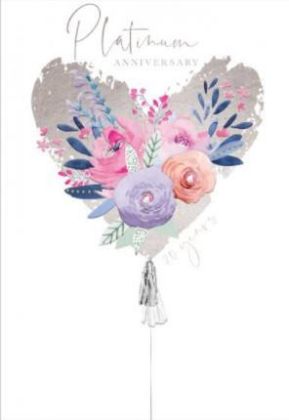 Picture of 70th - Platinum - balloon