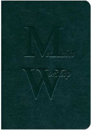 Picture of Methodist worship book: Presentation edition Green Leather