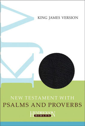 Picture of KJV NT with Psalms and Proverbs - Black