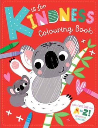 Picture of K is for kindness colouring book