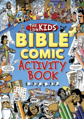 Picture of Lion kids bible comic activity book