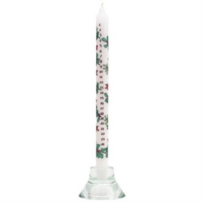 Picture of Holly & Ivy Advent Candle numbered