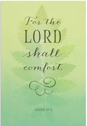 Picture of For the Lord shall comfort