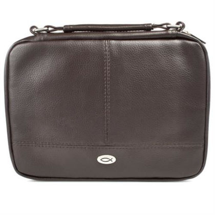 Picture of Tri-fold organiser brown - Small
