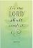 Picture of For the Lord shall comfort