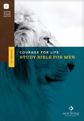 Picture of NLT Courage for life study bible - men