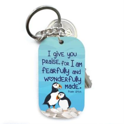 Picture of Wonderfully made keyring