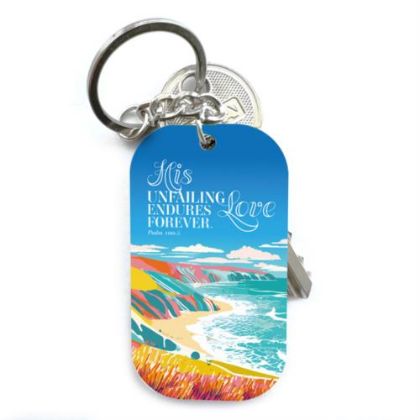 Picture of Unfailing love keyring