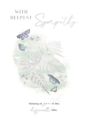 Picture of Deepest sympathy - Butterflies