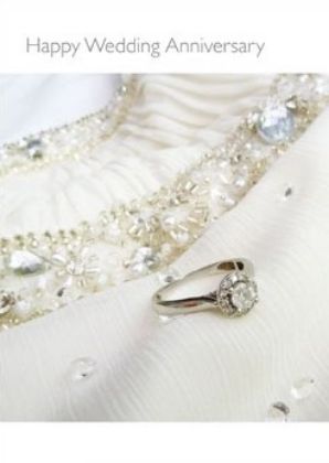 Picture of Wedding ring on dress