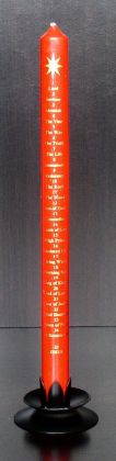 Picture of Red Advent candle - Names/Nativity