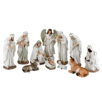 Picture of 11-Piece 6" Elegant Nativity Set
