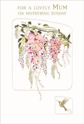 Picture of Hummingbird and flowers