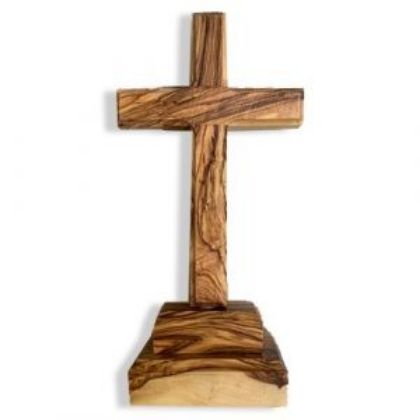 Picture of 19cm Olivewood Standing Cross