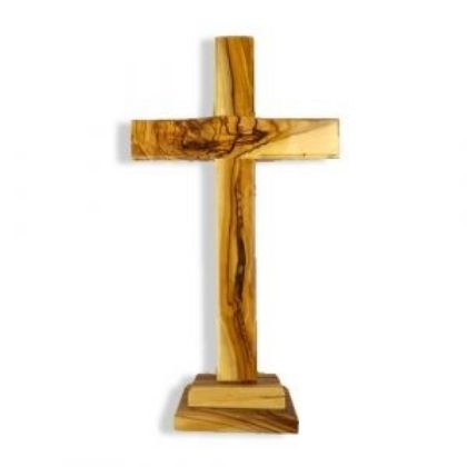 Picture of 19cm Olivewood Standing Cross
