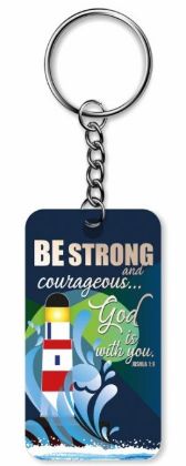 Picture of Be strong keyring
