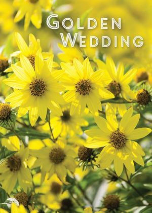 Picture of 50th - Yellow dahlias