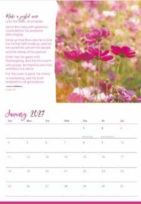 Picture of Favourite Psalms 2027 calendar